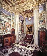 GOZZOLI, Benozzo View of the Chapel g oil painting reproduction